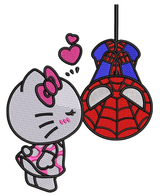 HK & Spidey Kiss