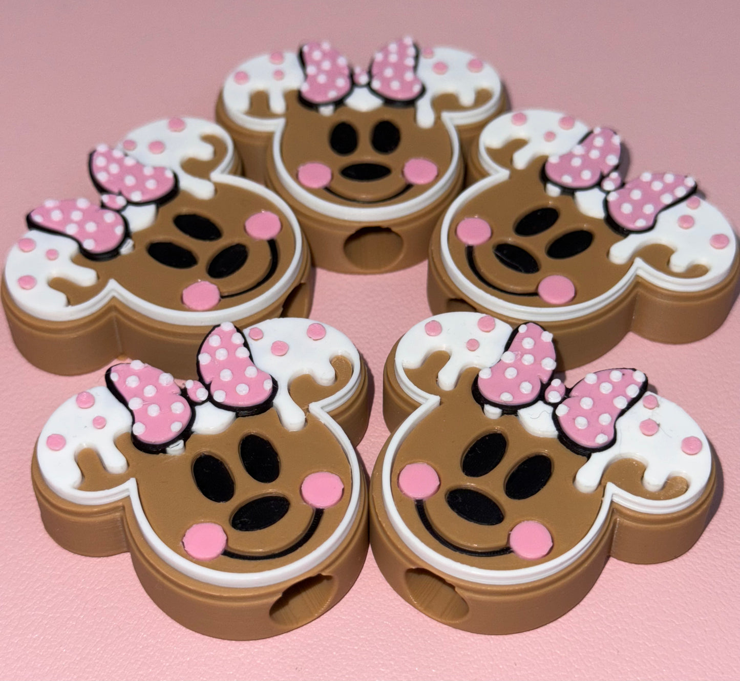 3D M&M Gingerbread Topper