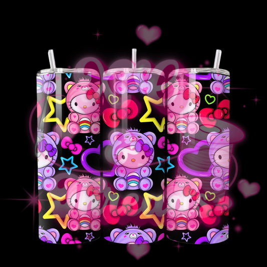 CAREBEARxHELLO KITTY TUMBLER