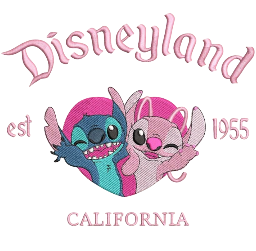 Disneyland Angel X Stitch