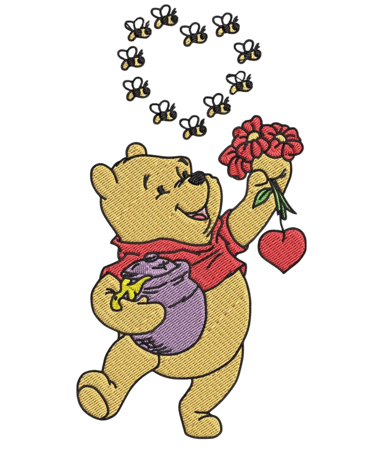 Pooh x Bee Heart