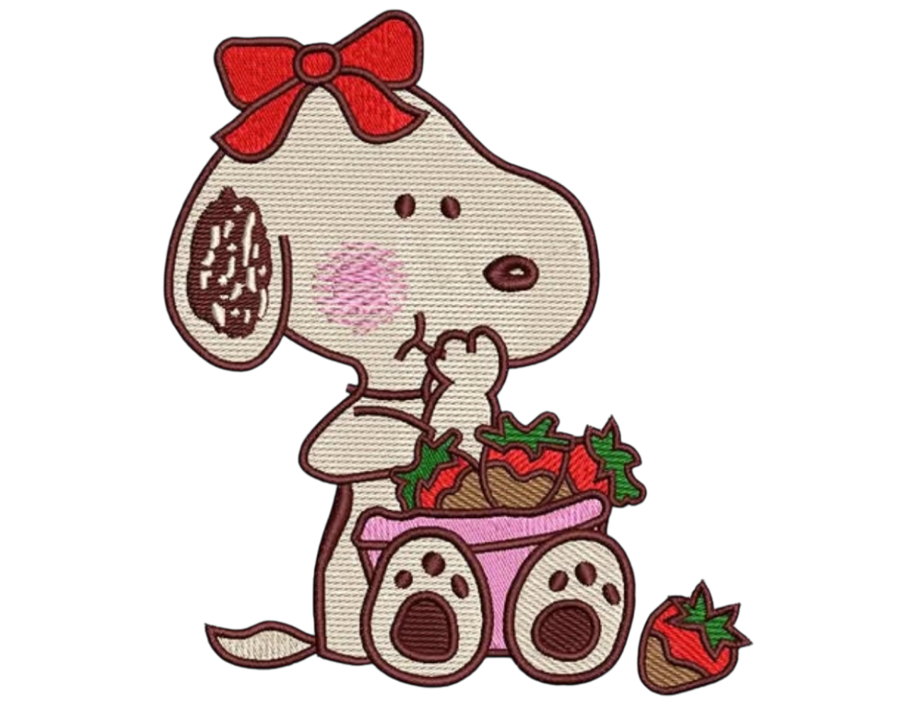 Snoopy X Strawberries